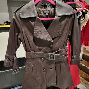 Bebe leather jacket
